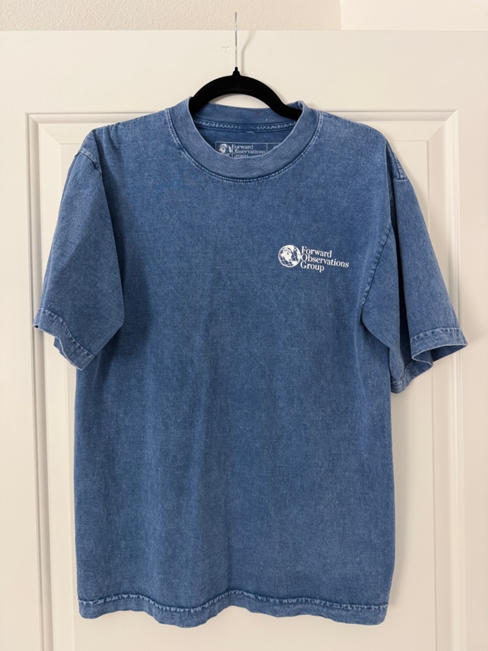 Forward Observations Group - Men's Washed Blue Crewneck T-Shirt
